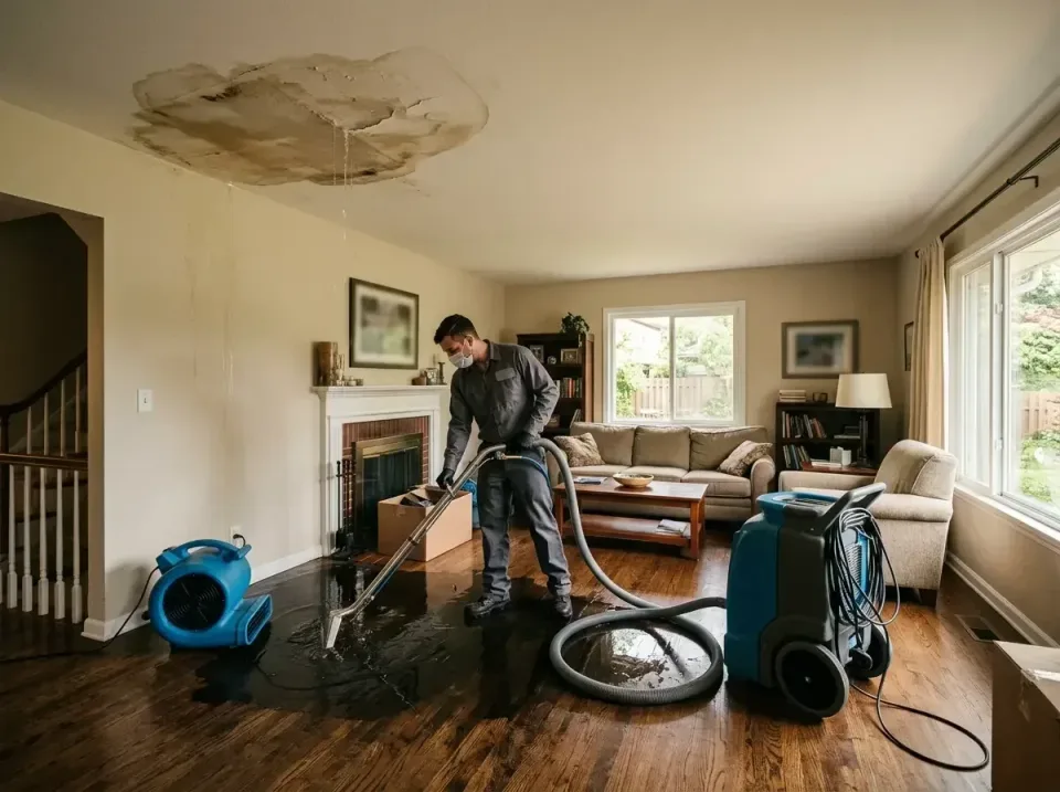 attic-pipe-burst-ceiling-drip-008 — frequently asked questions, Water Damage Restoration & Carpet Care in Waipahu, HI